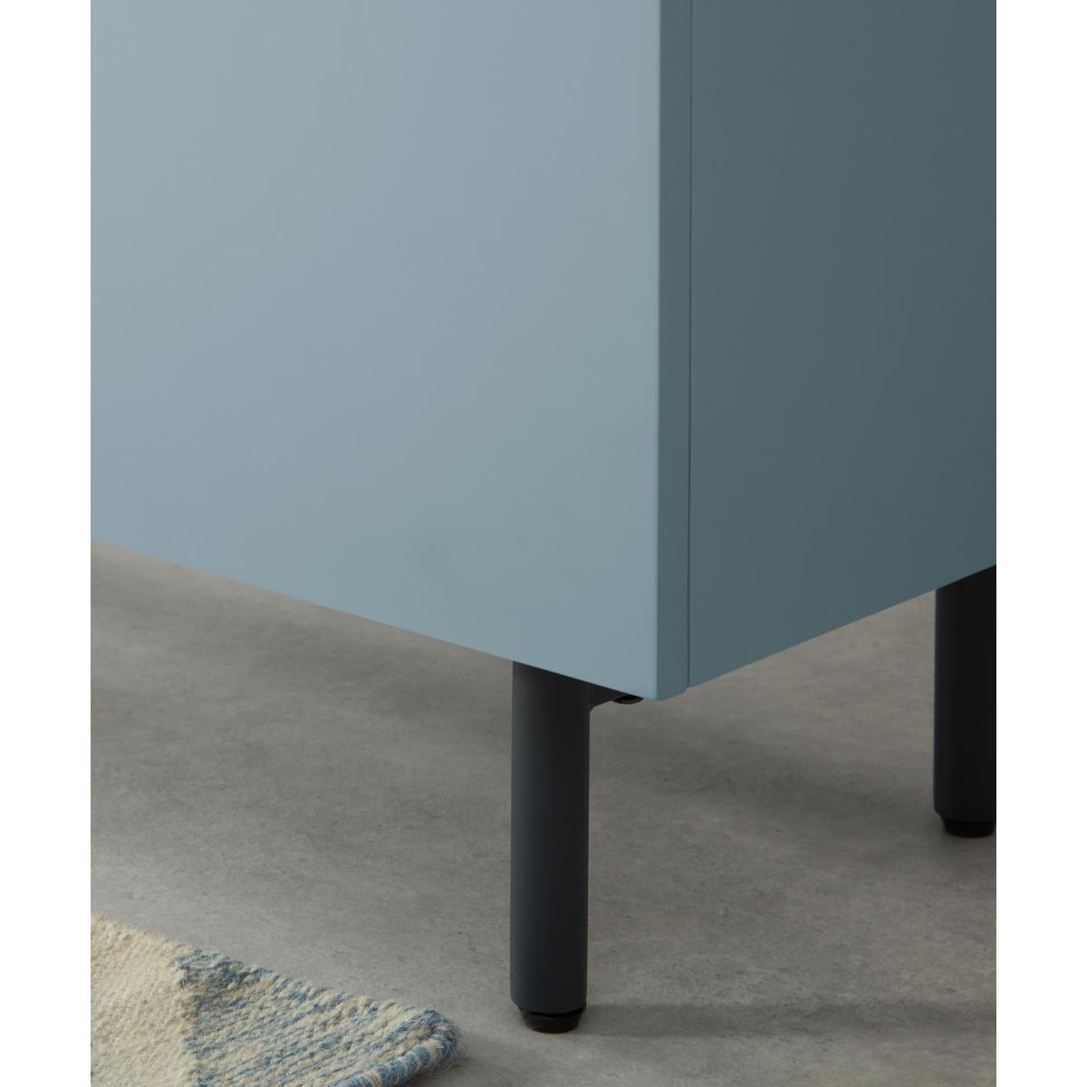Mino Hallway Storage, Oak & Blue – image 4