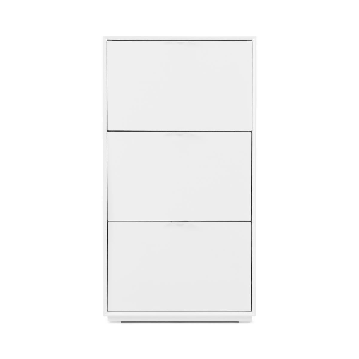 Marcell Shoe Storage Cabinet, White – image 2