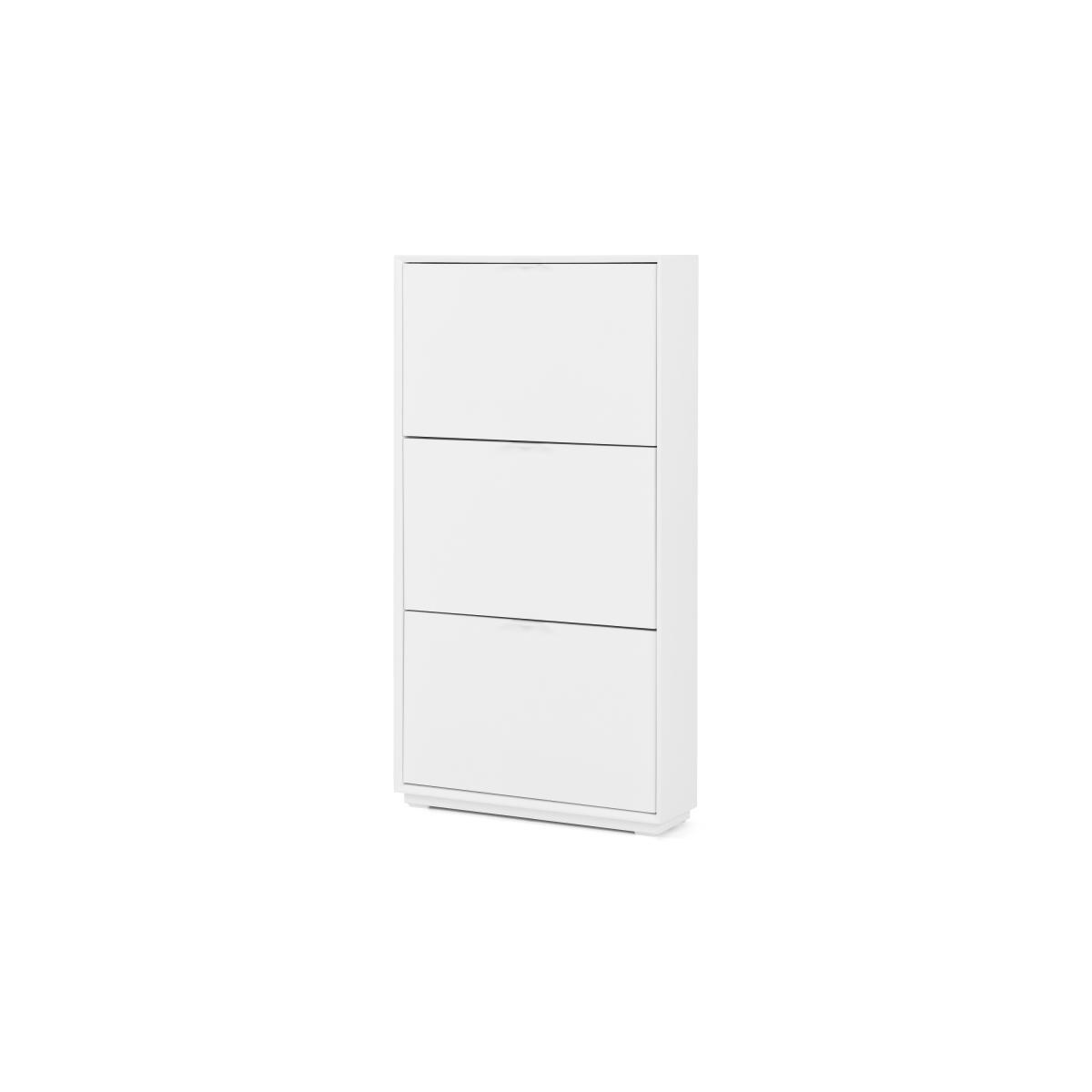 Marcell Shoe Storage Cabinet, White – image 3