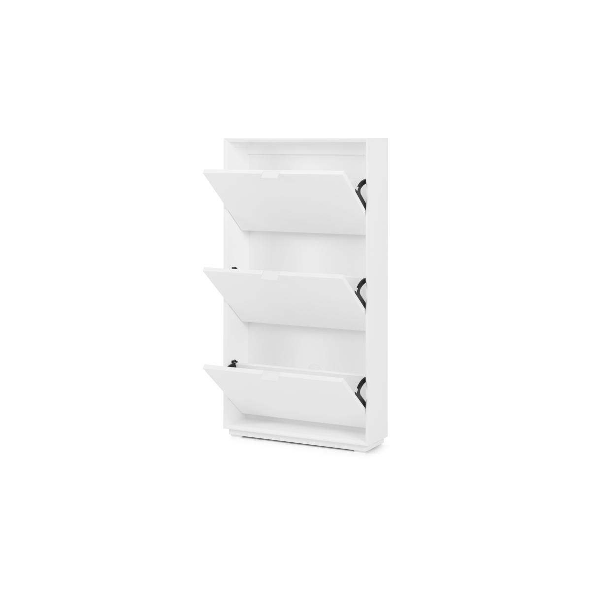 Marcell Shoe Storage Cabinet, White – image 6