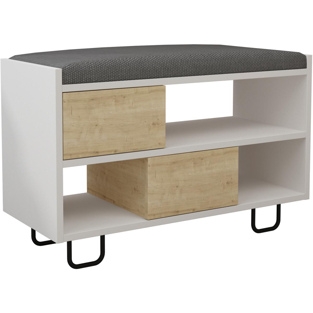Troy Shoe Rack - Retro Grey – image 3