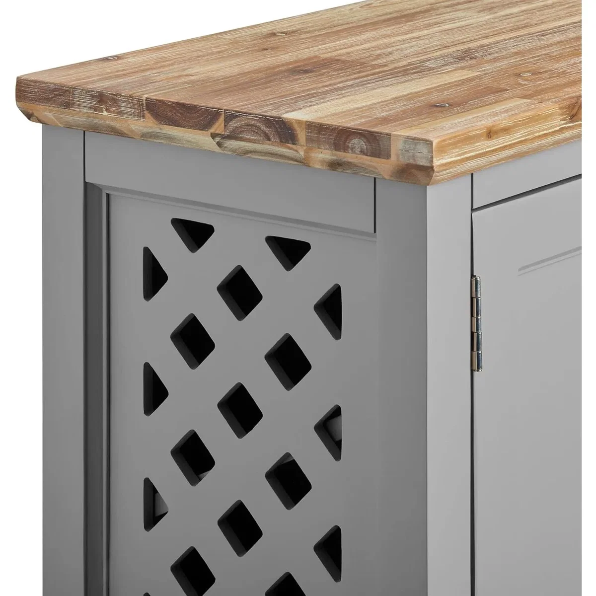 Florence Shoe Storage Cabinet - Dove Grey – image 2