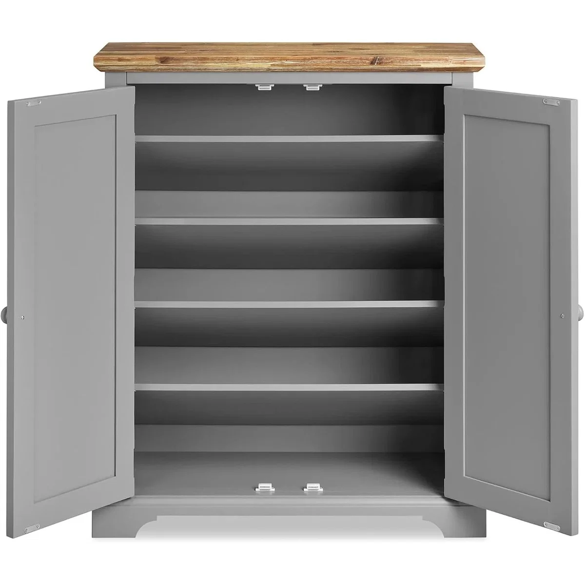 Florence Shoe Storage Cabinet - Dove Grey – image 6