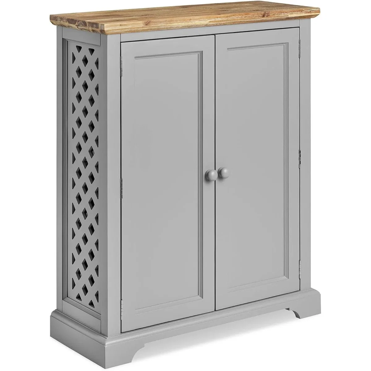 Florence Shoe Storage Cabinet - Dove Grey – image 7