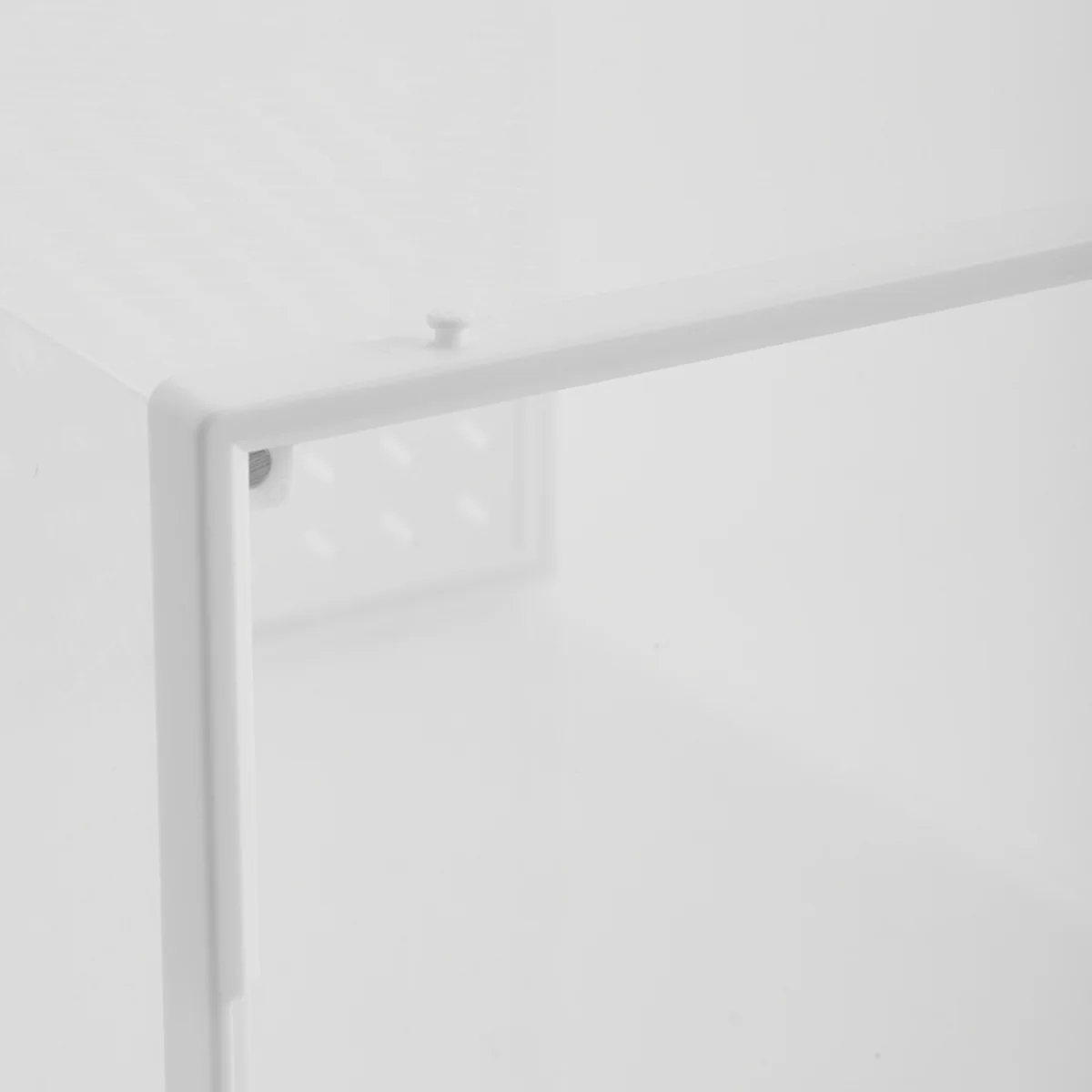 12x Transparent Stackable Shoe Storage Boxes - White – image 4
