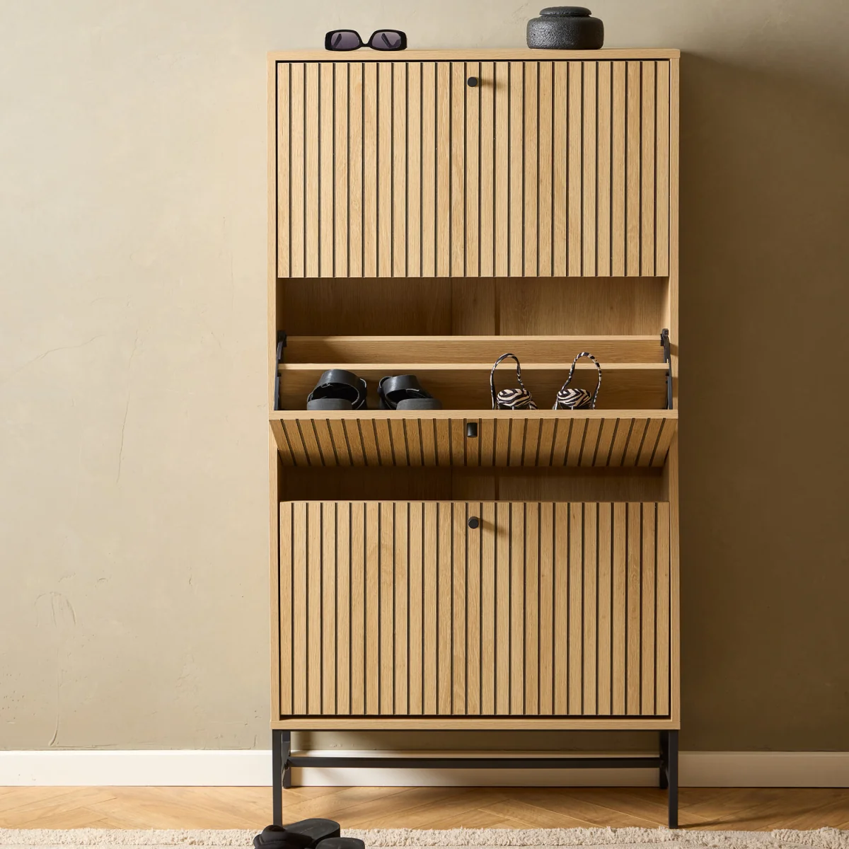 Albany Shoe Cabinet - Oak / 3 – image 6
