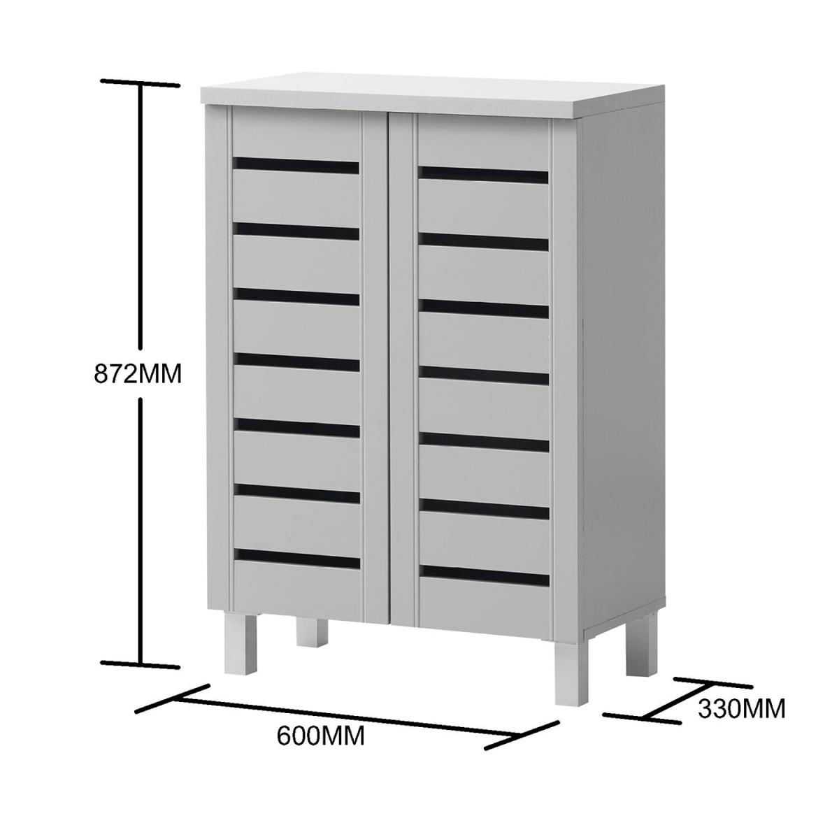 Essential Shoe Storage Cabinet - Dirty Oak / 3 – image 15