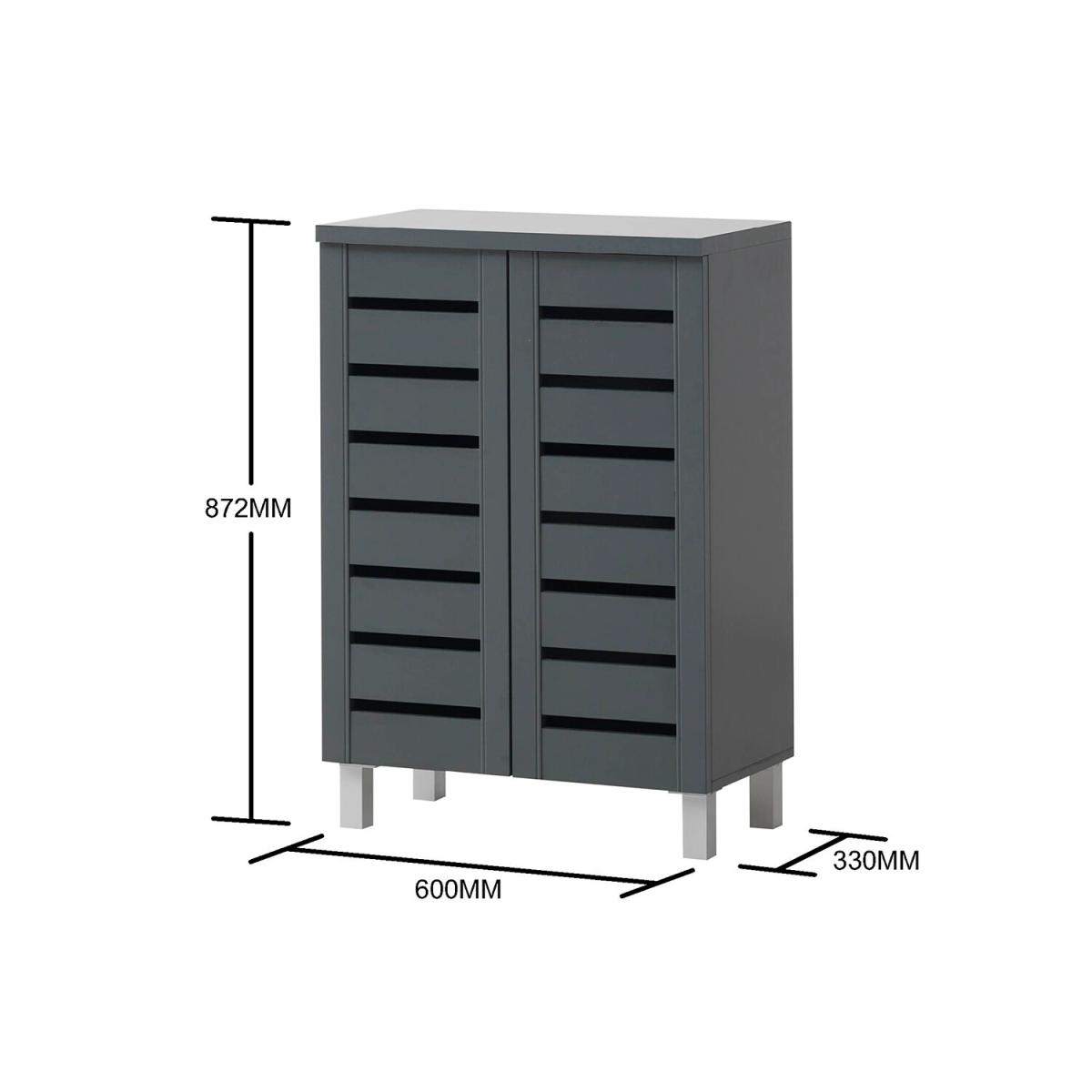 Essential Shoe Storage Cabinet - Dirty Oak / 3 – image 19