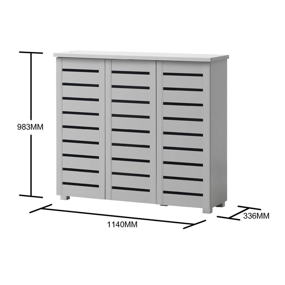 Essential Shoe Storage Cabinet - Dirty Oak / 3 – image 23