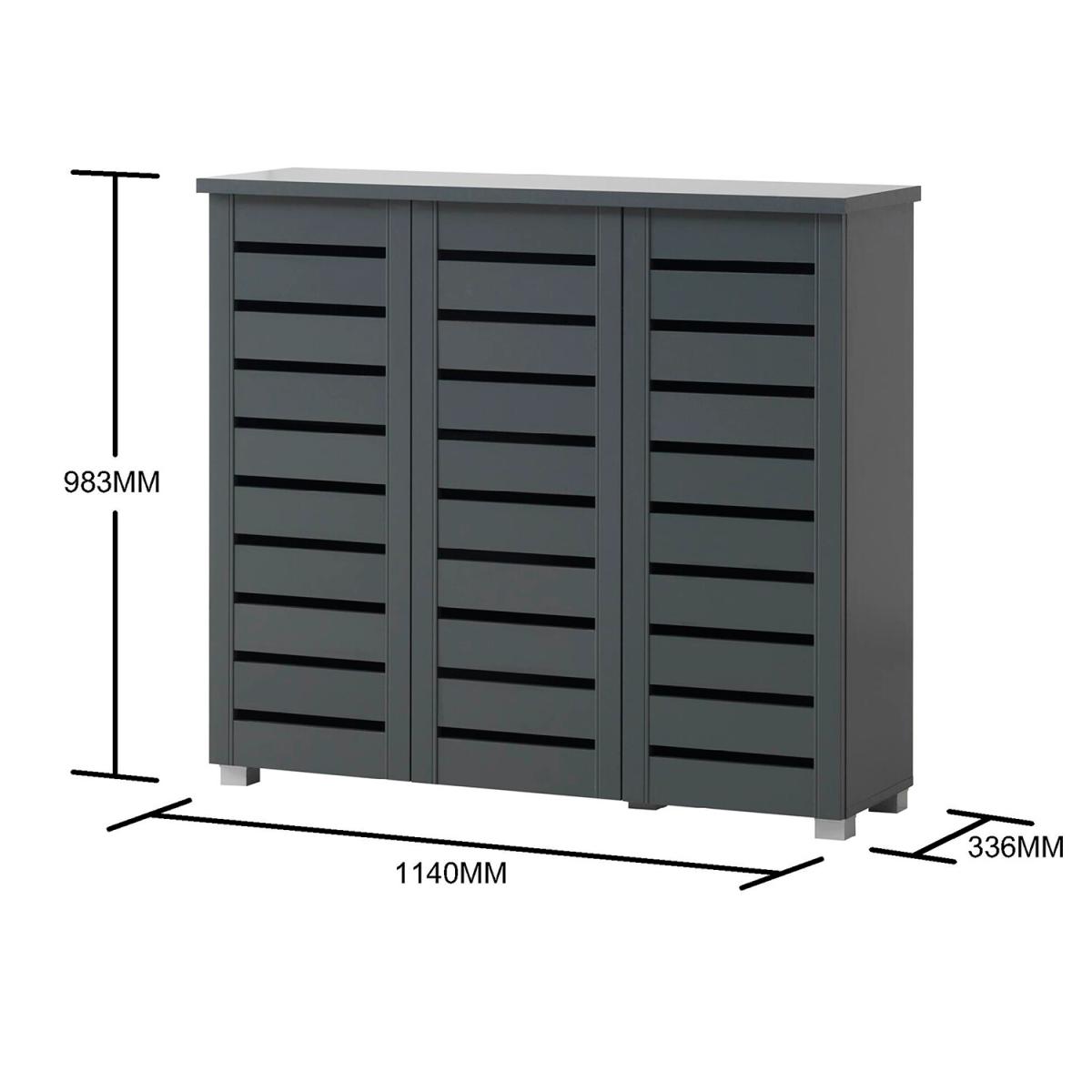 Essential Shoe Storage Cabinet - Dirty Oak / 3 – image 26