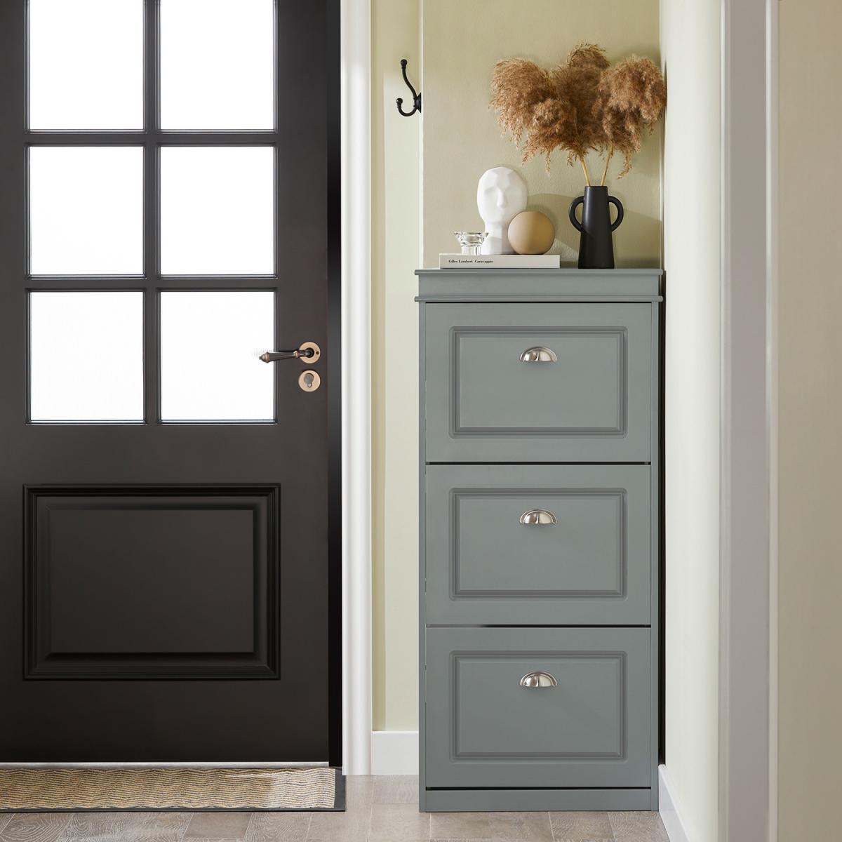 Modern Shoe Organizer Unit - Grey – image 2