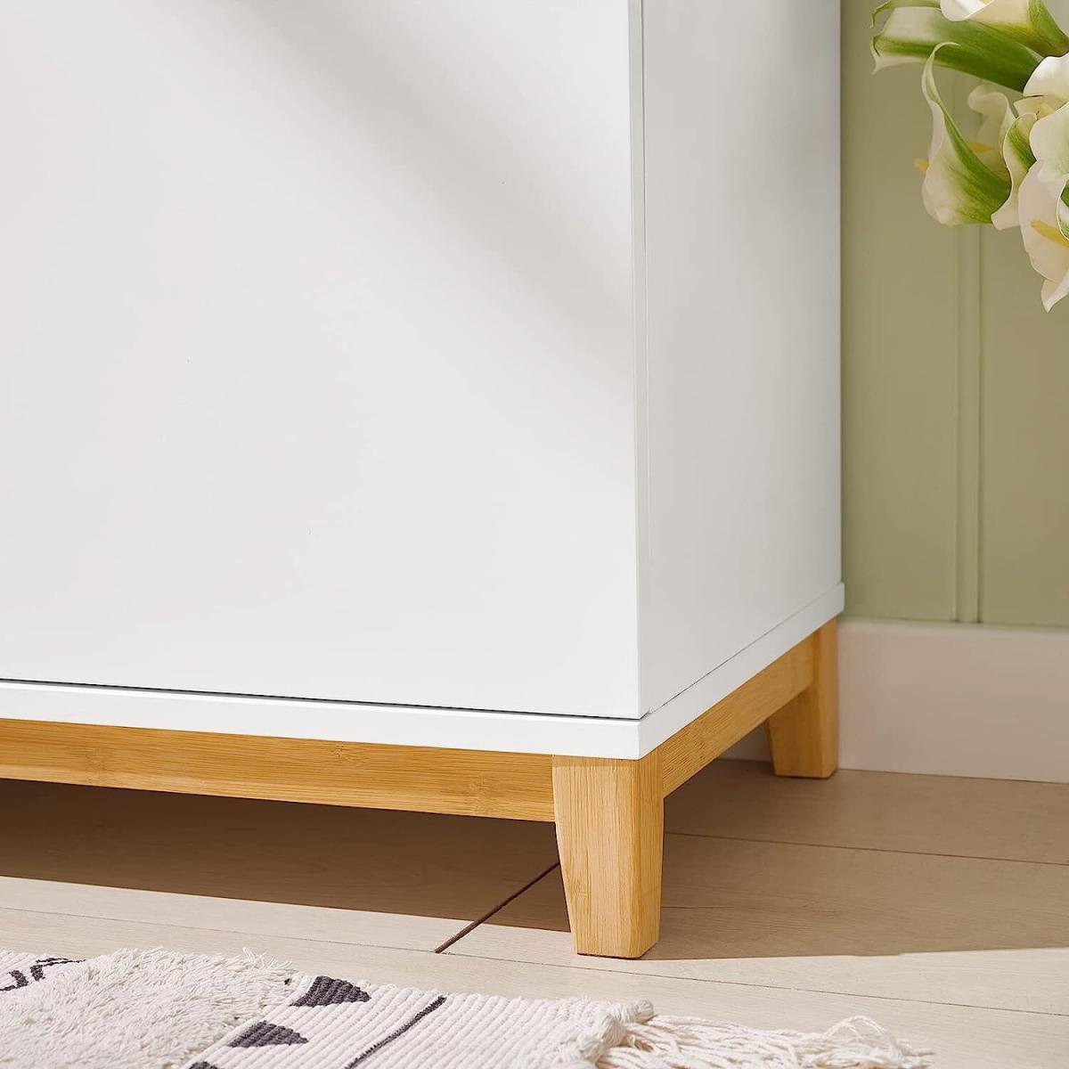 Natural Shoe Bench - White – image 5