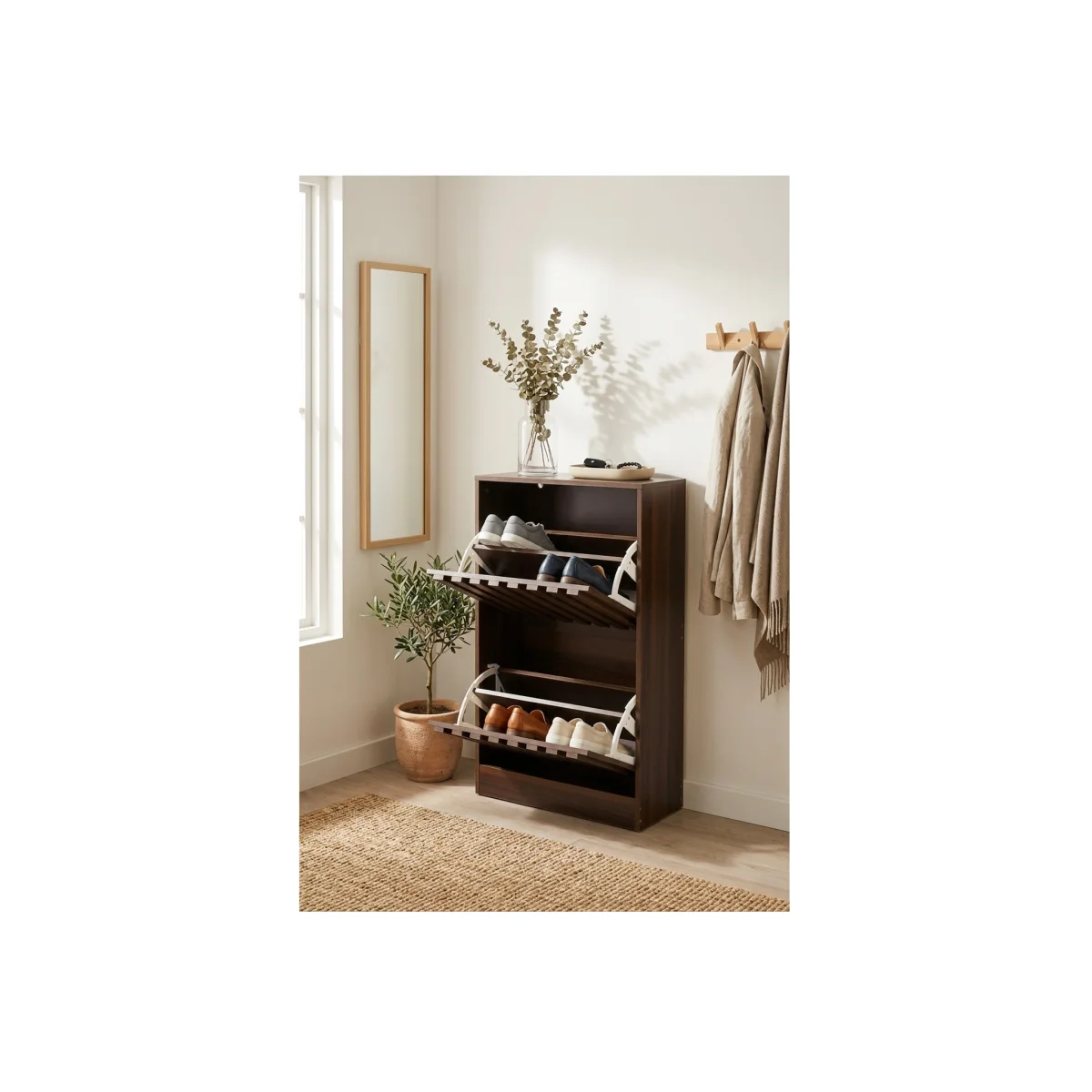 Jackson Shoe Cabinet - Walnut – image 1