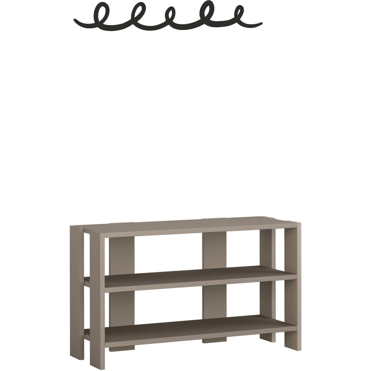 Tono Shoe Rack - Anthracite - Light Mocha – image 4