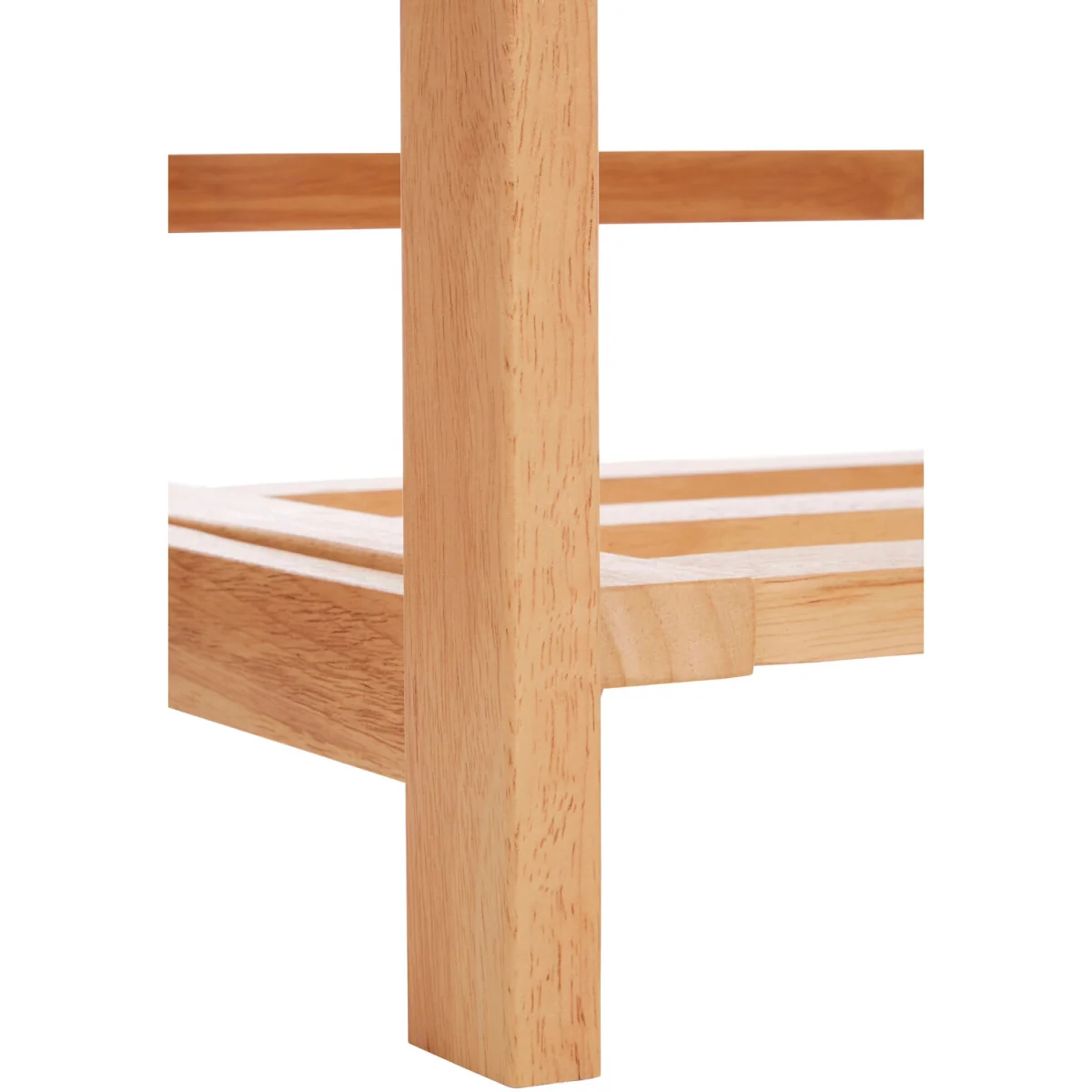 Arla 4 Tier Folding Shoe Rack - Natural – image 2