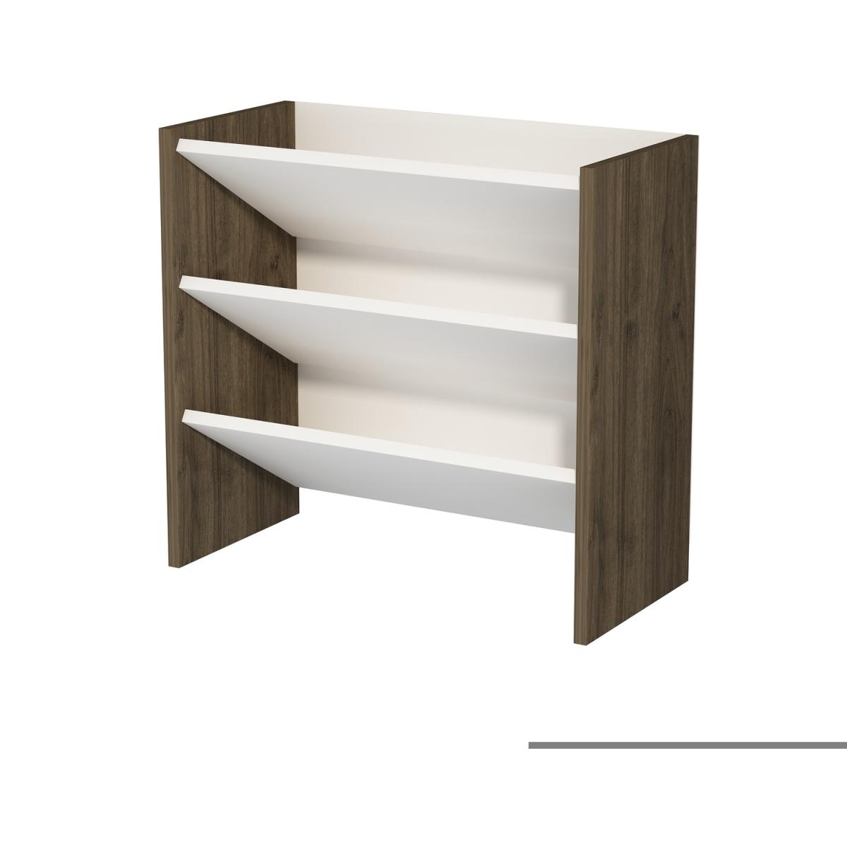 Elarco 3 Tier Shoe Storage Shelf - White – image 8