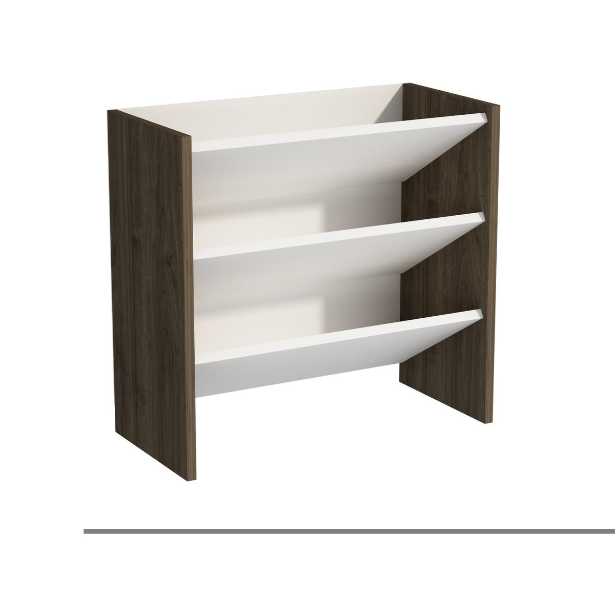 Elarco 3 Tier Shoe Storage Shelf - White – image 9
