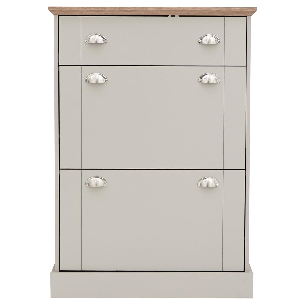 Kendal Deluxe Shoe Cabinet - Grey – image 4