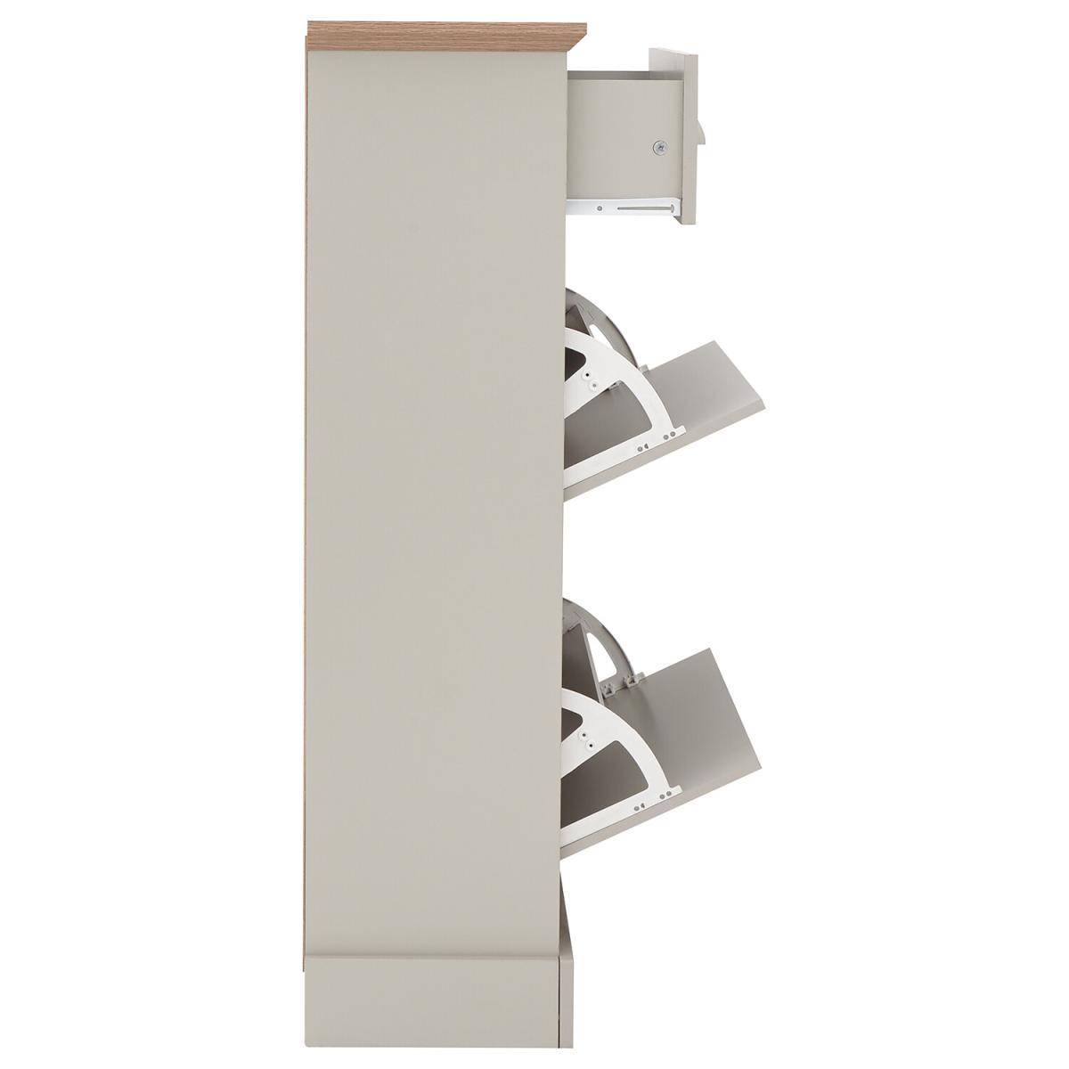 Kendal Deluxe Shoe Cabinet - Grey – image 7