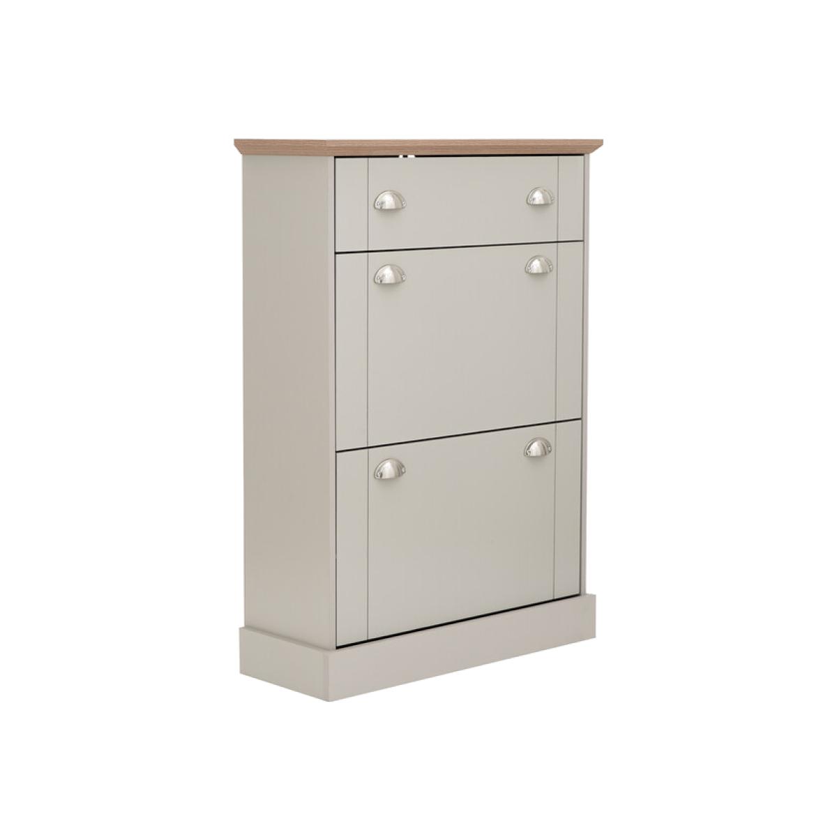 Kendal Deluxe Shoe Cabinet - Grey – image 1