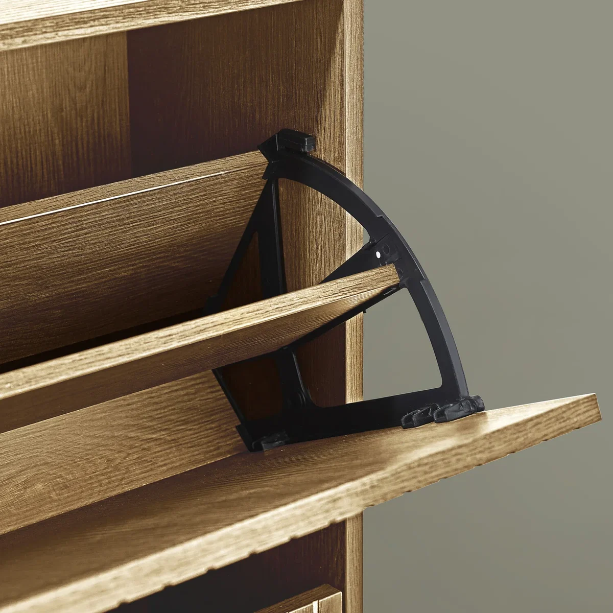 Sia Shoe Storage Cabinet - Natural Oak Effect – image 5