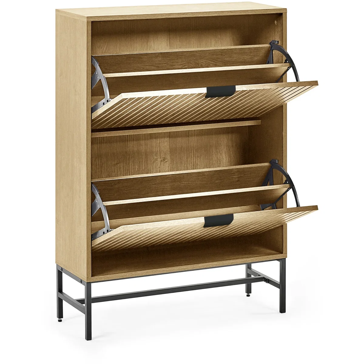 Sia Shoe Storage Cabinet - Natural Oak Effect – image 7
