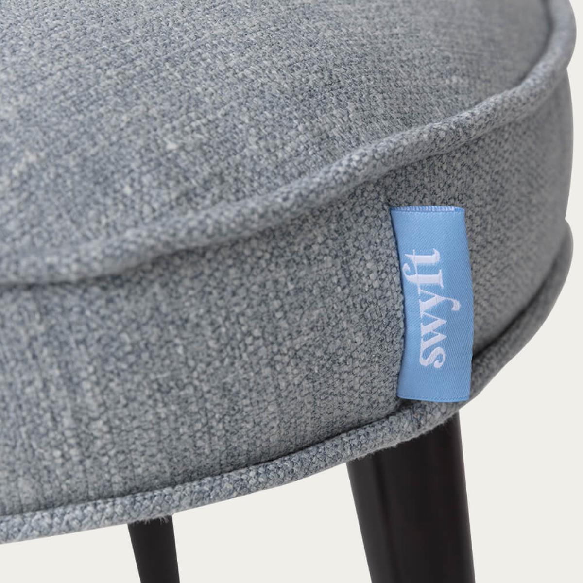 Seaglass Model 00 Linen Stool – image 2