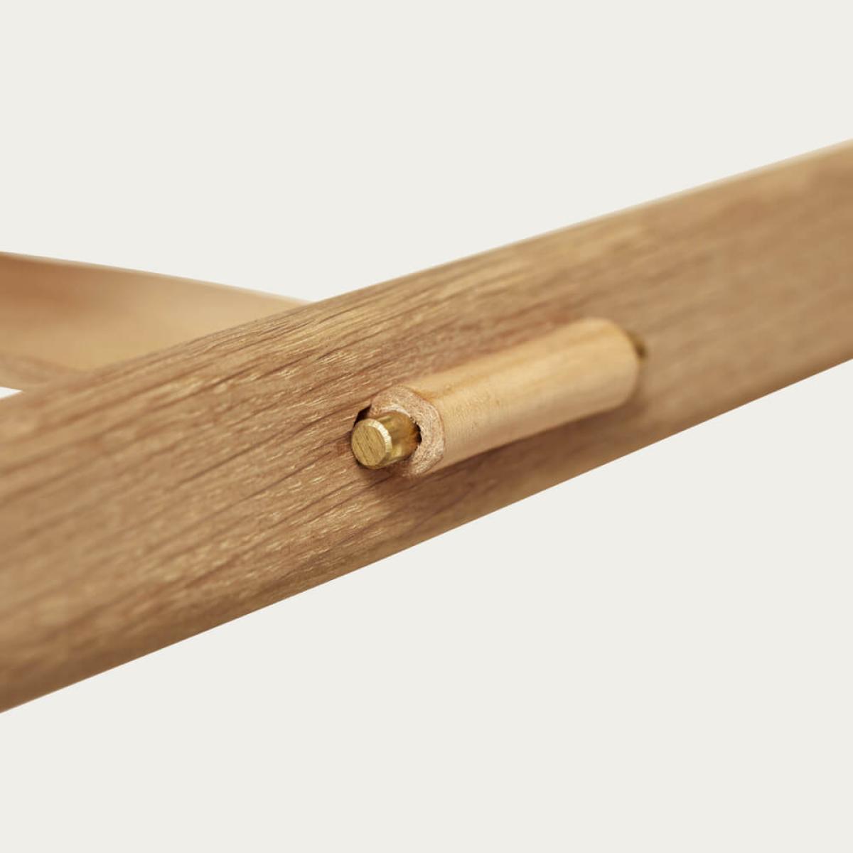 Oak Angle Stool – image 4