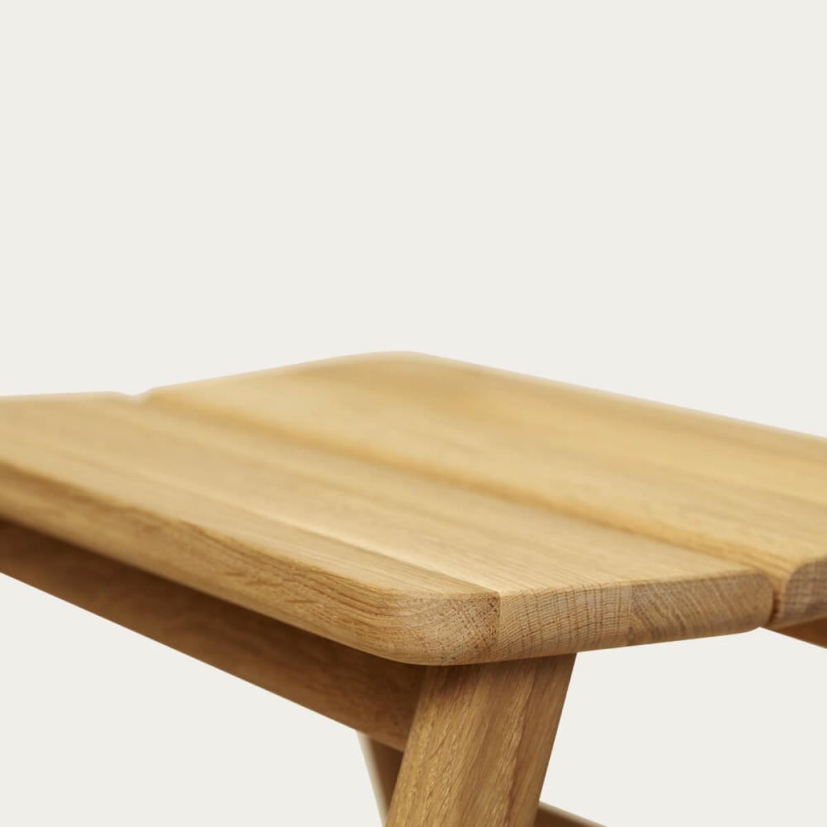 Oak Angle Stool – image 5