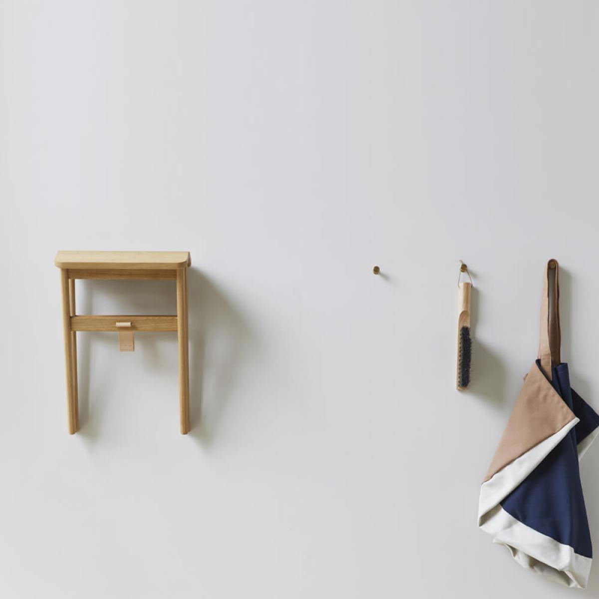Oak Angle Stool – image 7