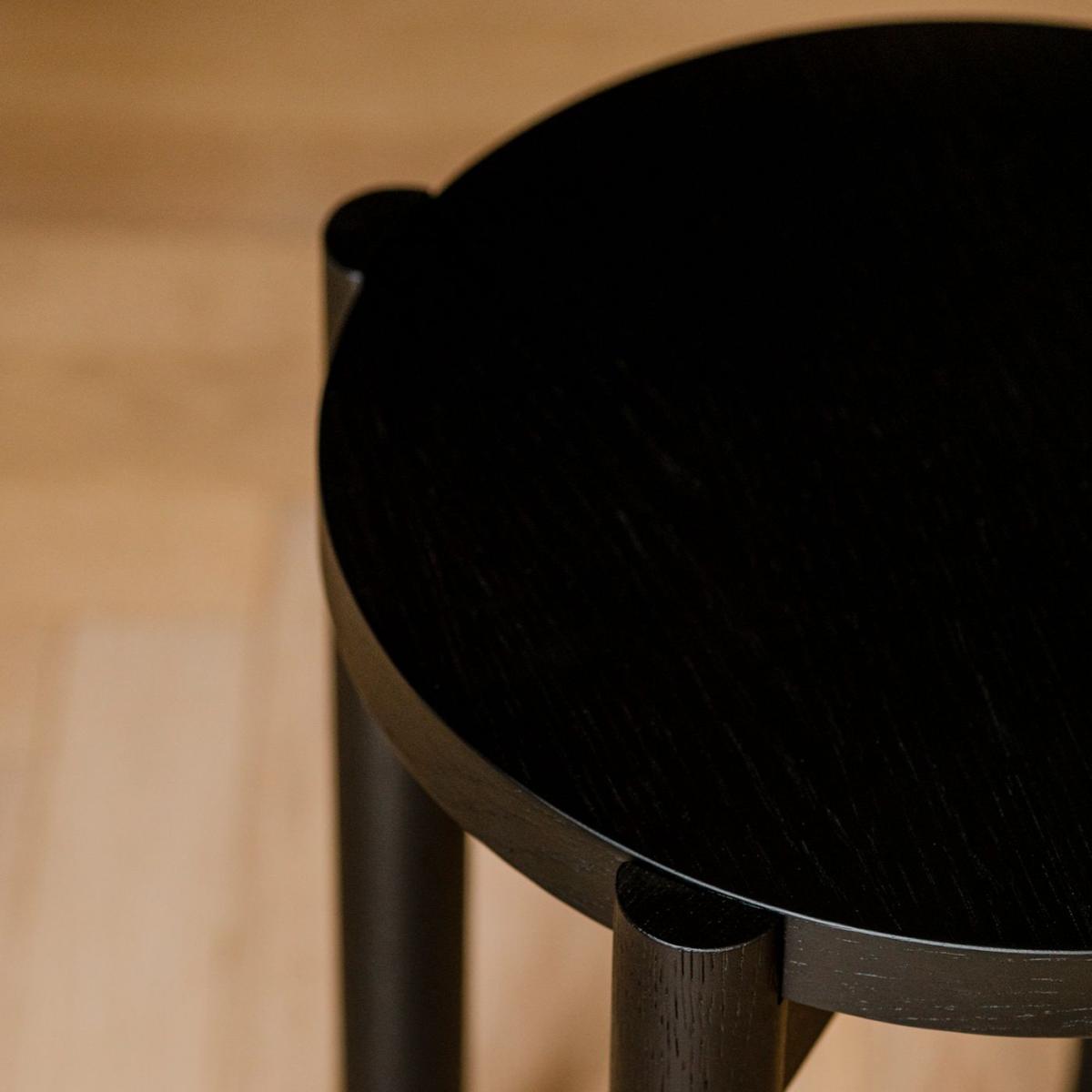 Vulcano Black Hopp Stool – image 2
