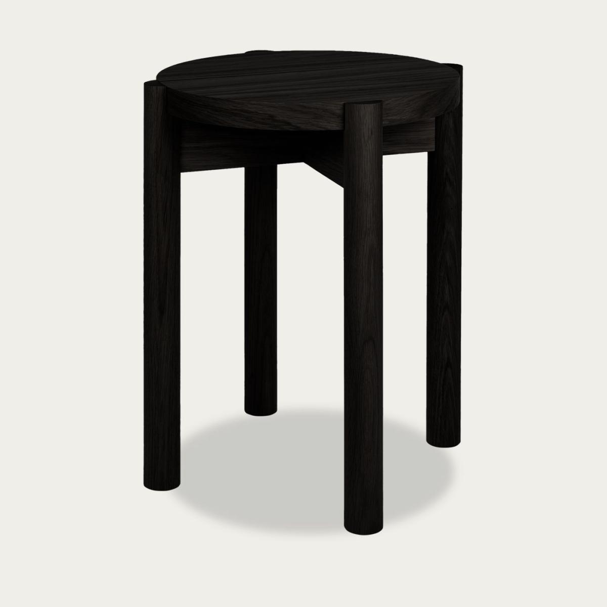 Vulcano Black Hopp Stool – image 1