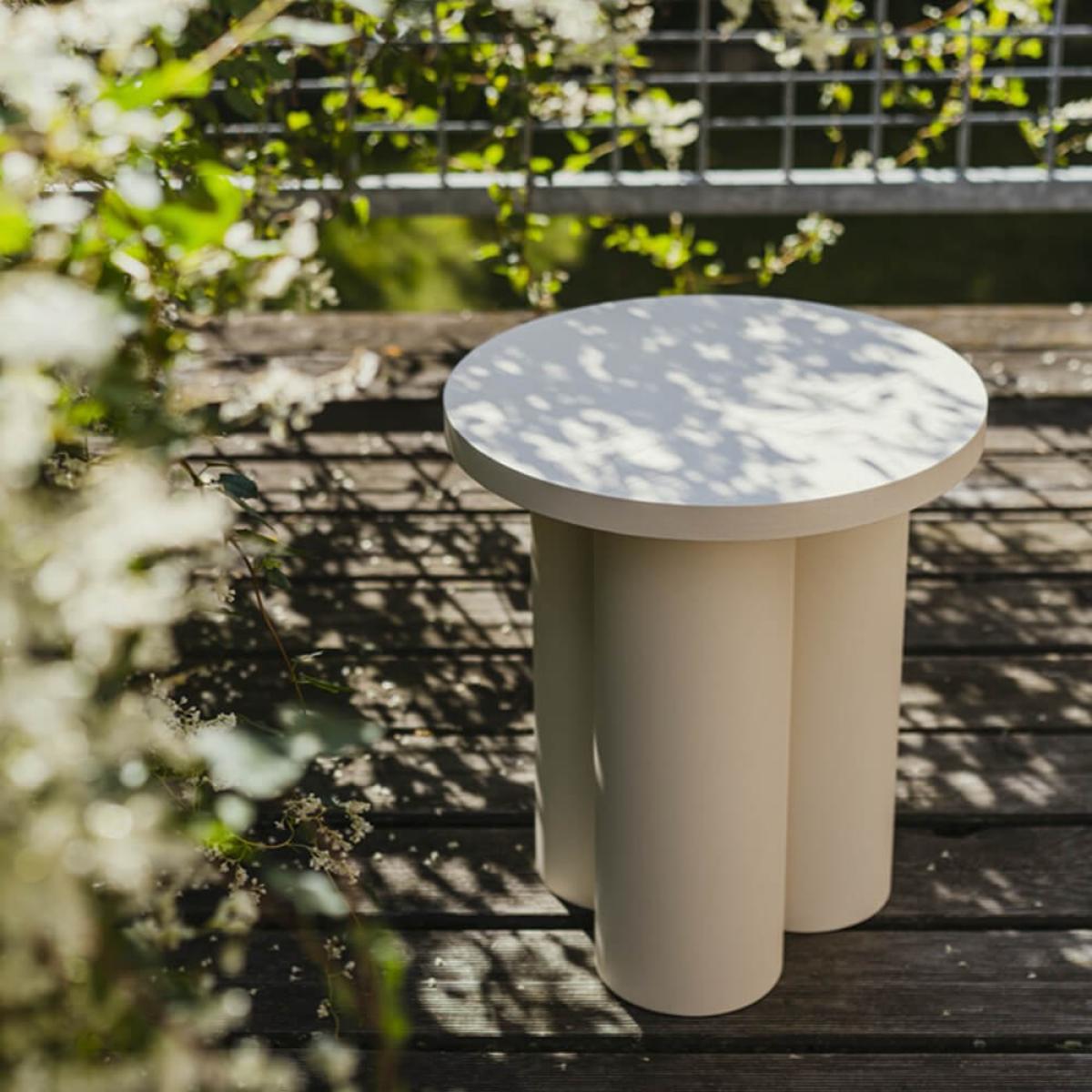 Piazza Beige Oly Stool – image 4