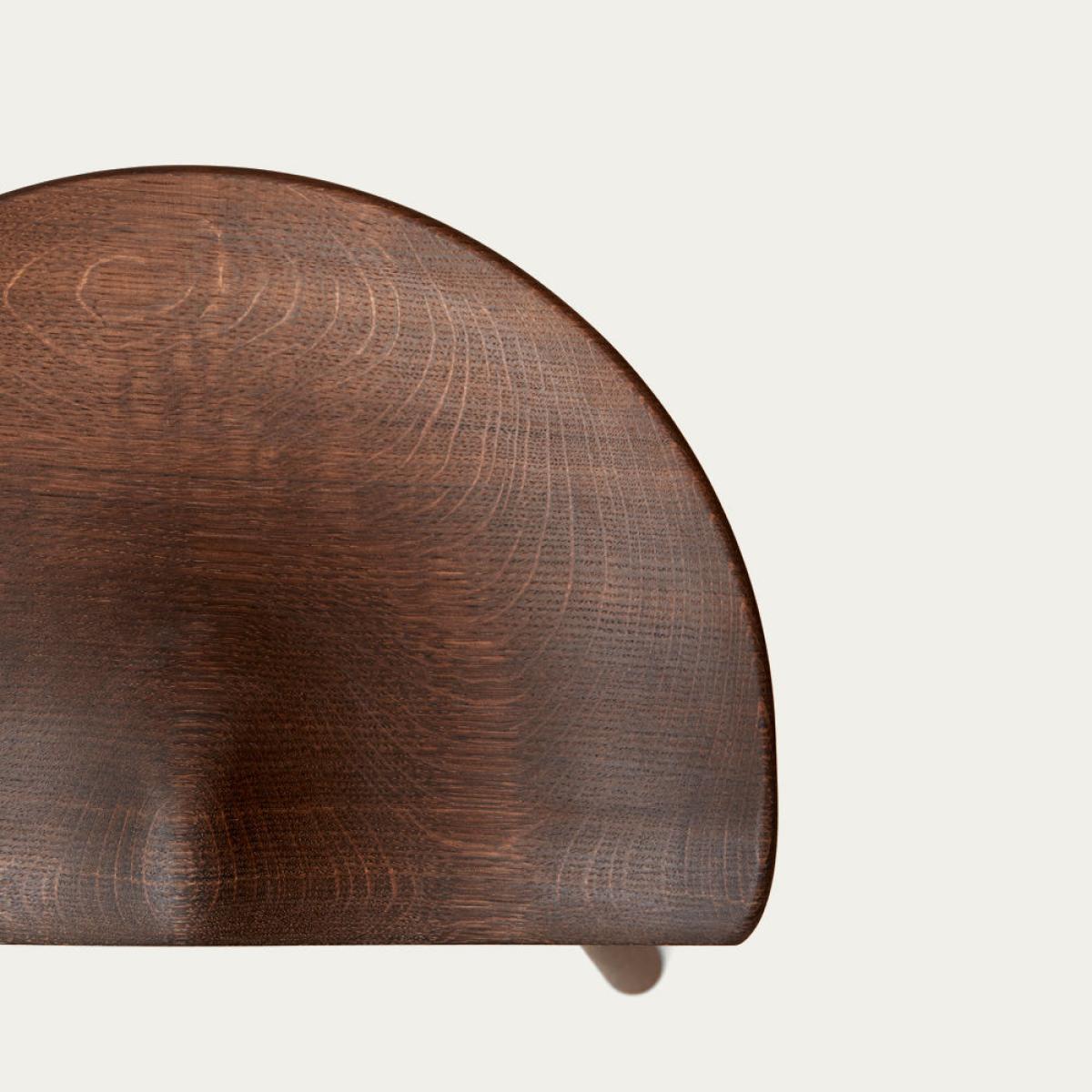Smoked Oak Shoemaker Chair No. 49 – image 4