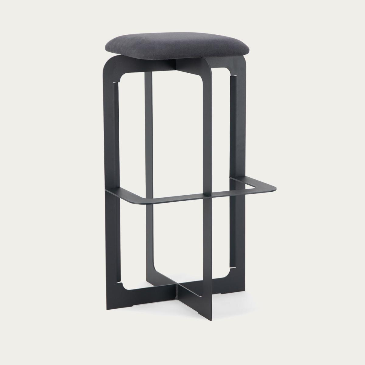 Anthracite Space Barstool XL – image 3