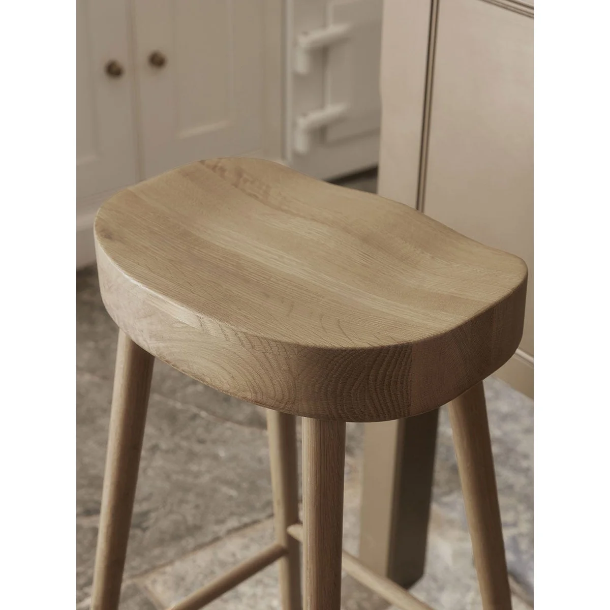 Weathered Oak Counter Stool – image 2