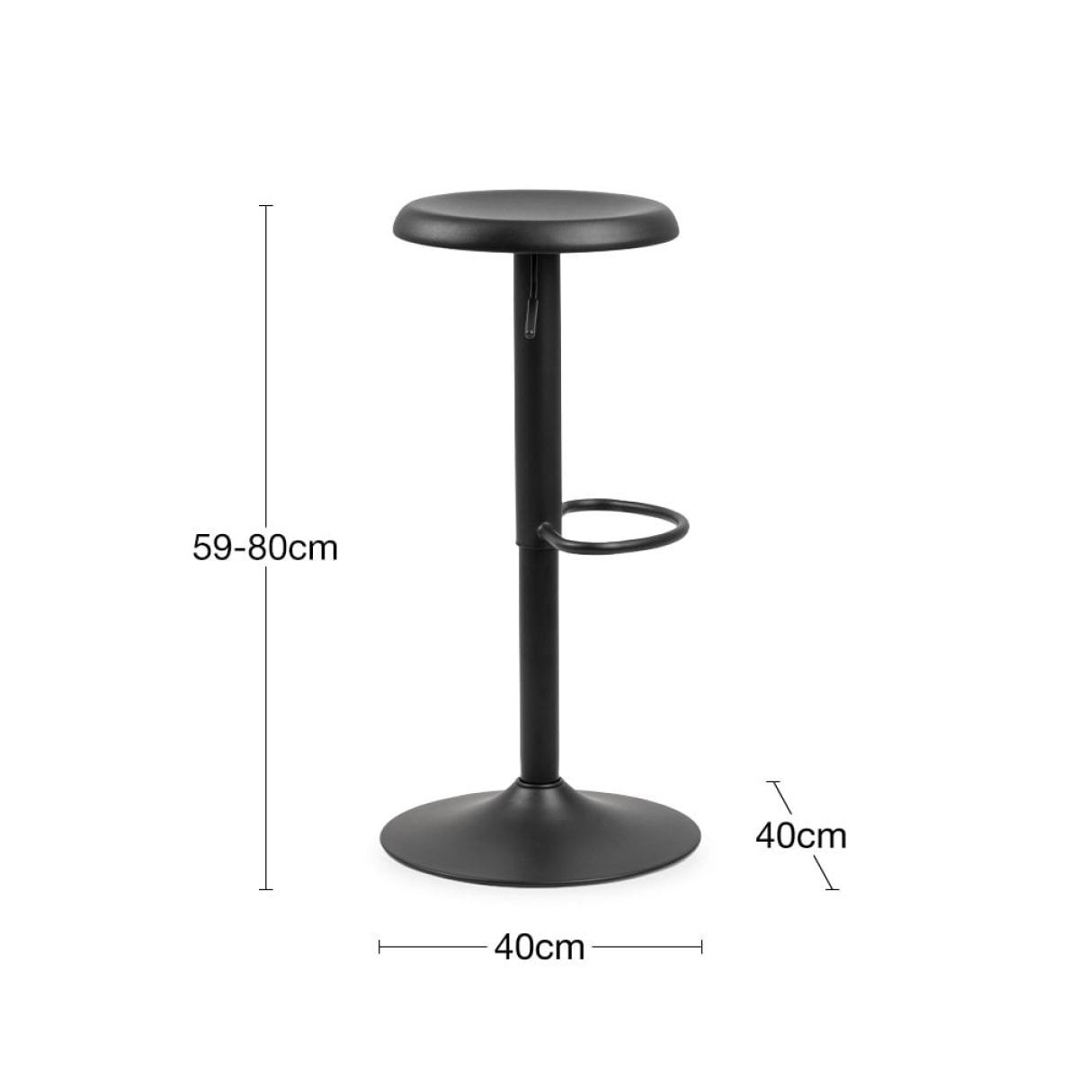 £10  Off  Finch Adjustable Stool, Black – image 4