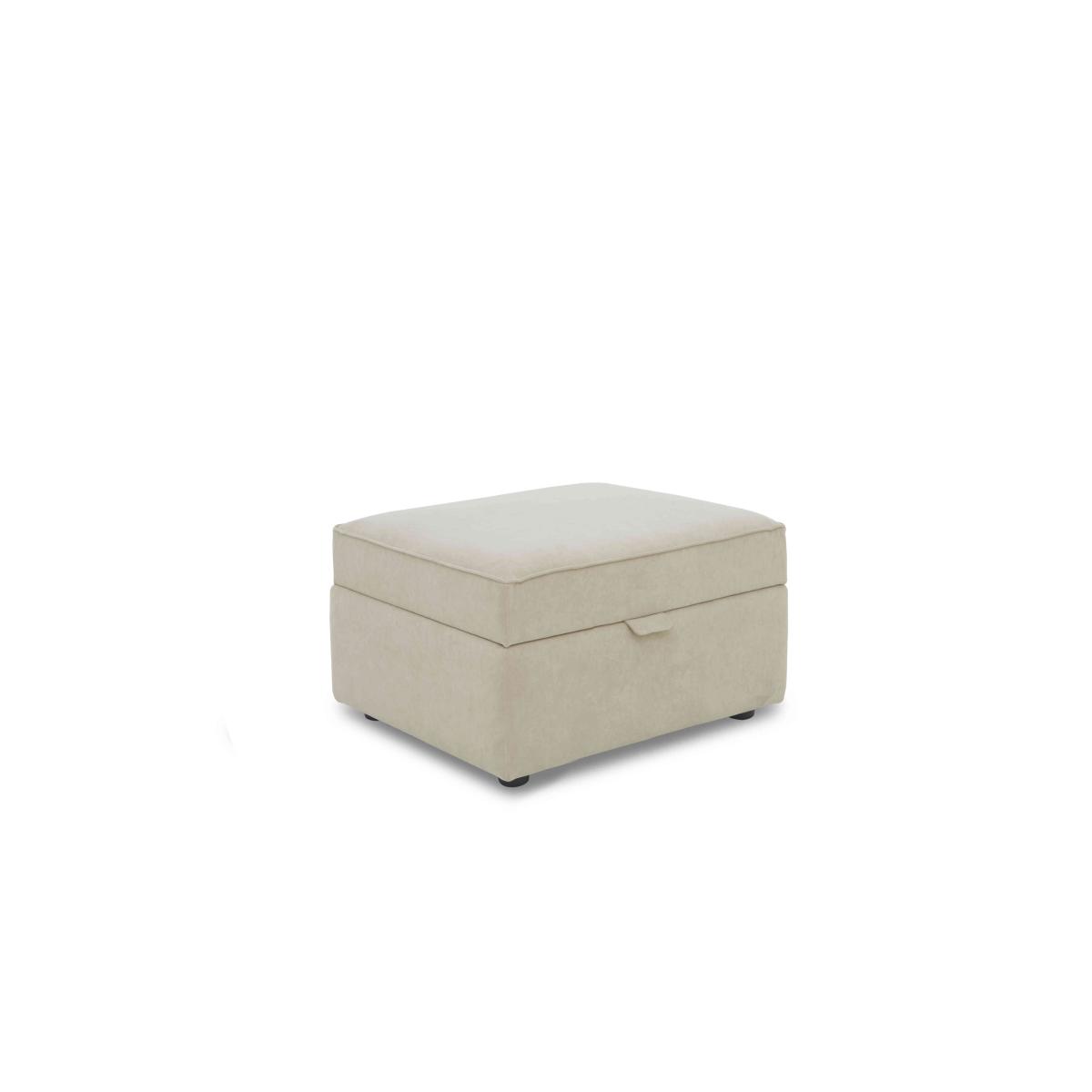 Boutique Collection - Blenheim Small Storage Stool - Vancouver Fur Raven – image 2