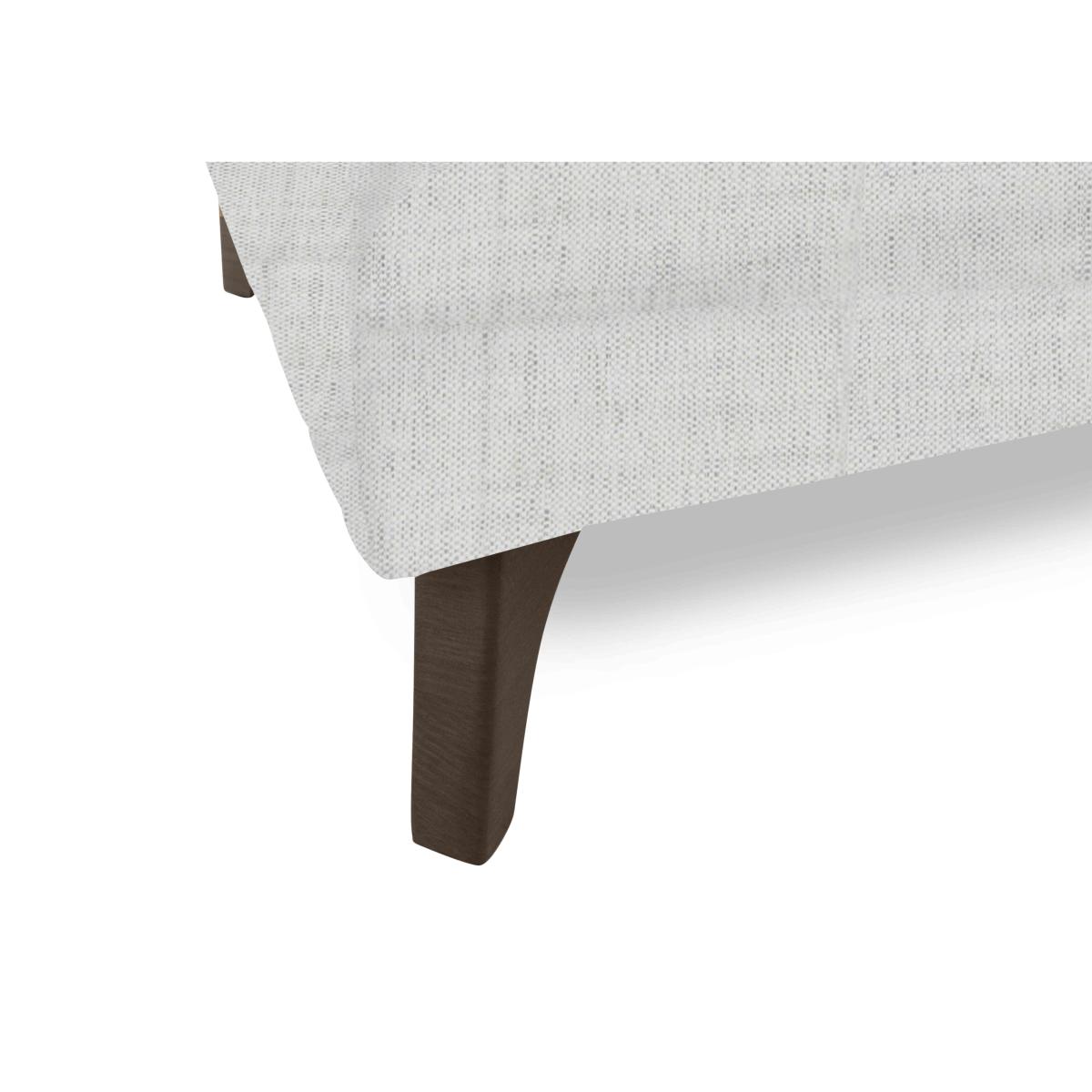 Iris Fabric Bench Stool - Elara Charcoal Mo Ft – image 4
