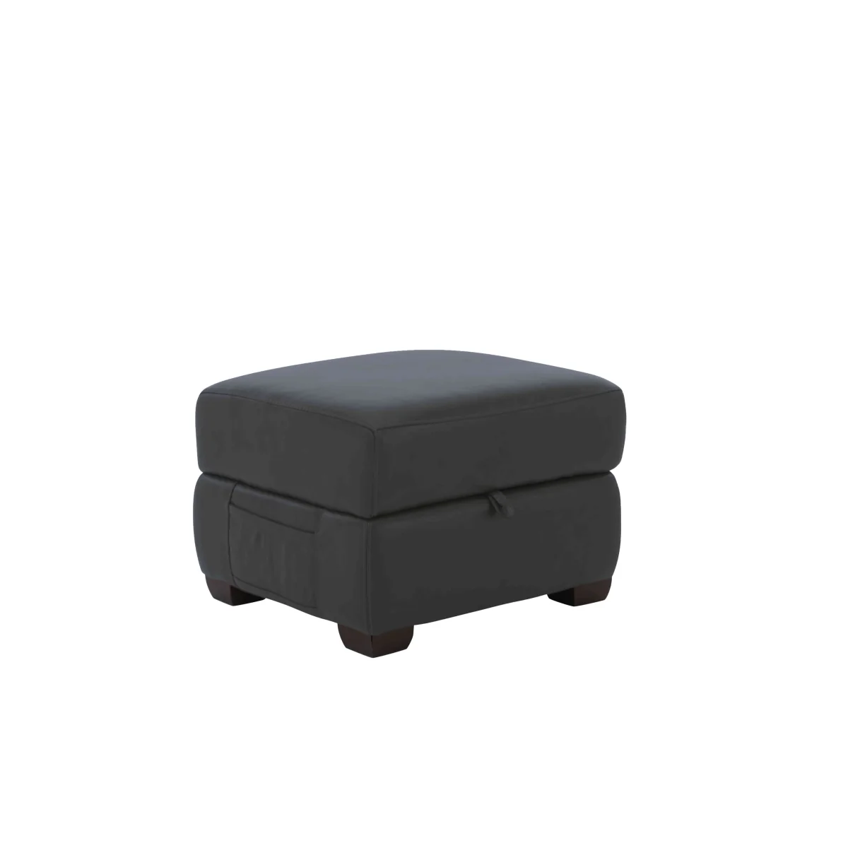 World of Leather - Cozee Leather Storage Stool - Elephant – image 2