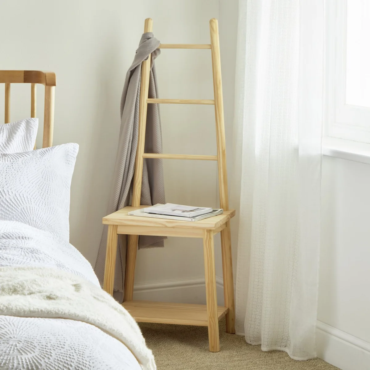 Habitat Akio Towel Stool - Natural – image 2
