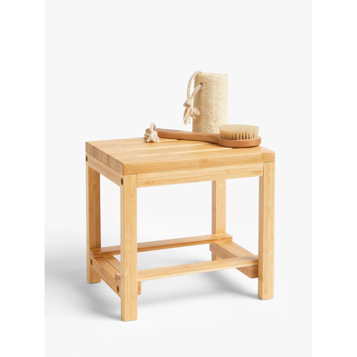 ANYDAY John Lewis & Partners Bamboo Stool – image 2