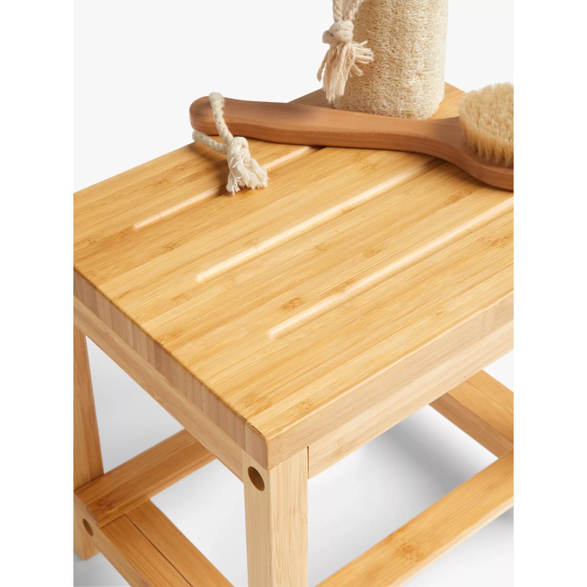 ANYDAY John Lewis & Partners Bamboo Stool – image 3