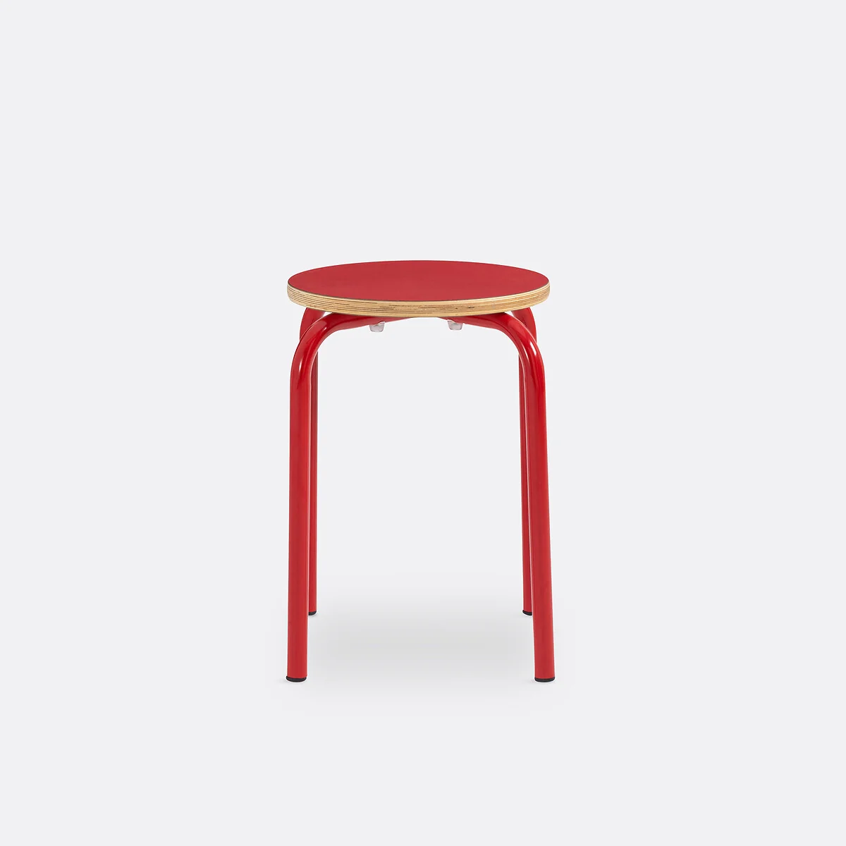 Hiba Stackable School-Style Low Stool – image 3