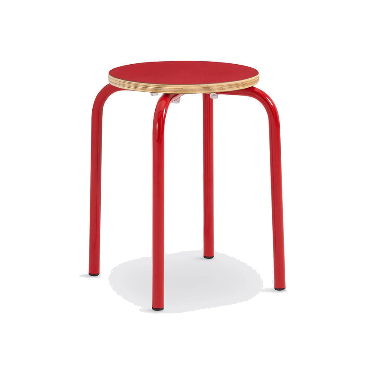 Hiba Stackable School-Style Low Stool – image 1