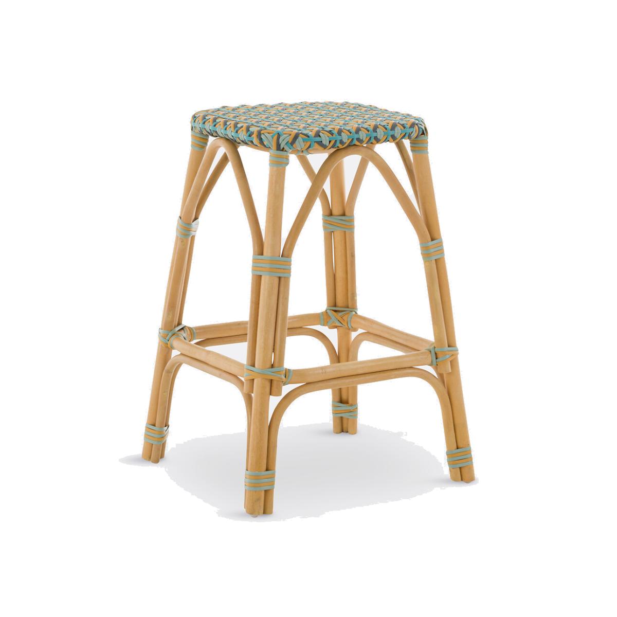 Musette 66cm High Rattan & Braiding Bar Stool – image 1