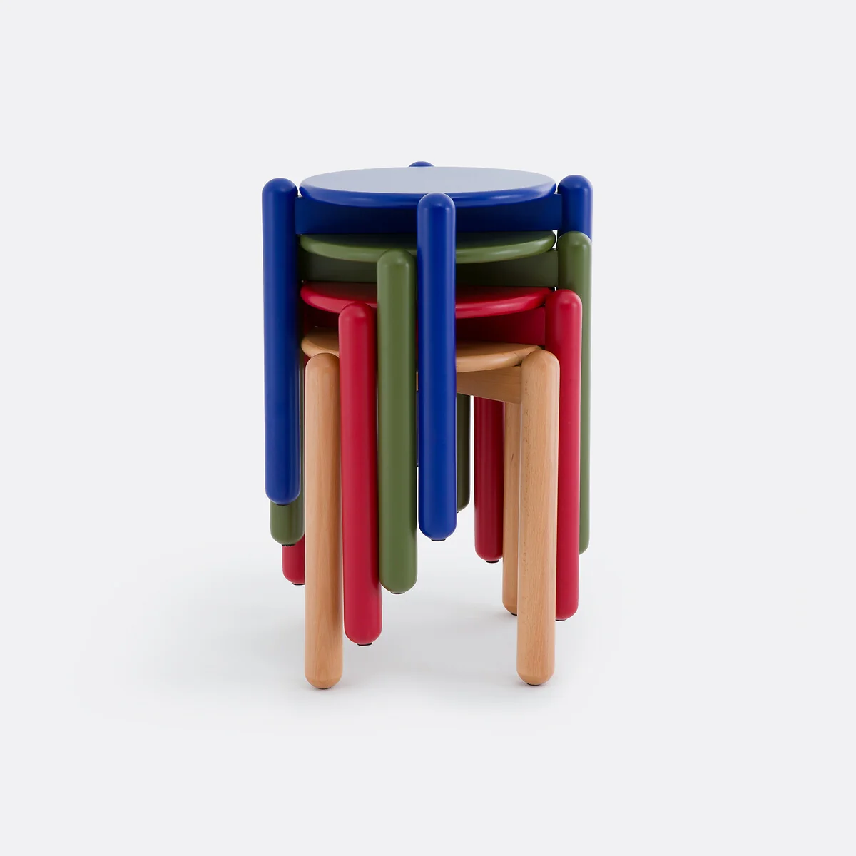 Coloquo Coloured Beech Stool – image 6