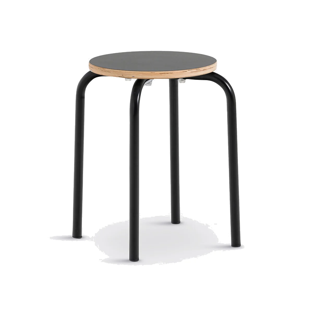Hiba Stackable School-Style Low Stool – image 1