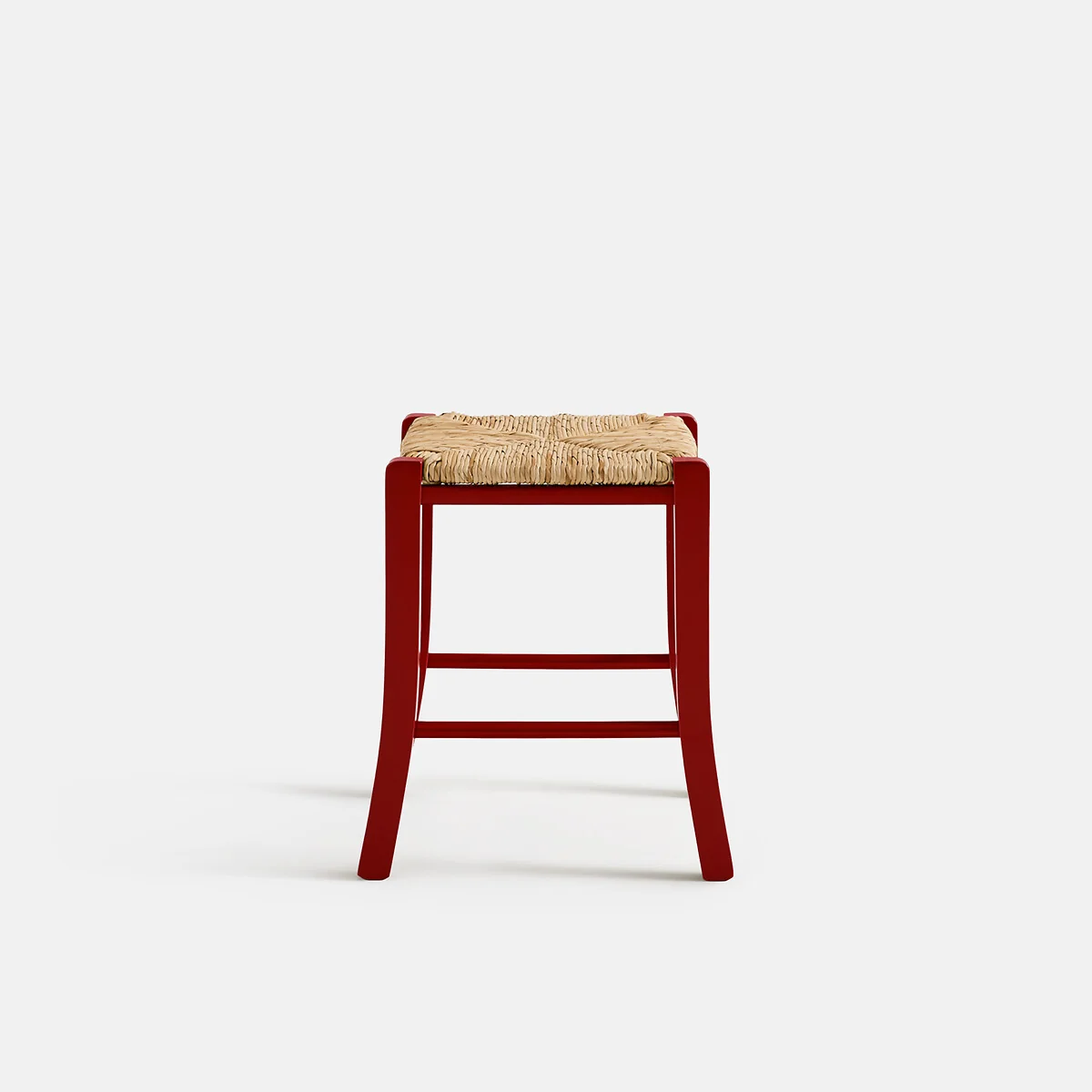Perrine Solid Beech Farmhouse Stool – image 2