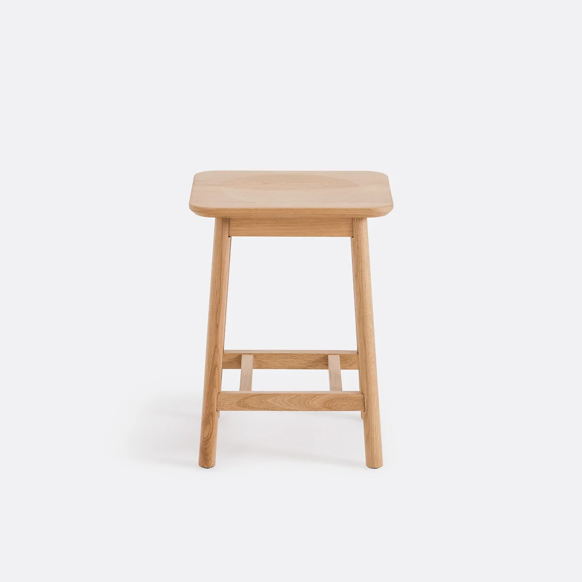 Monsio Solid Oak Stool, H45cm – image 2